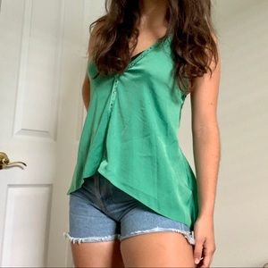 BCBG MAXAZRIA Kelley Green Tank